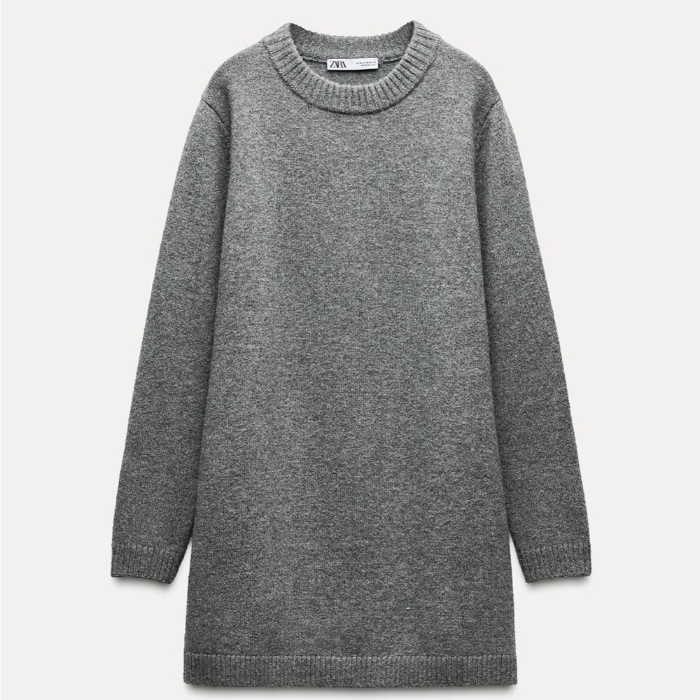Zara short soft knit dress szS(runs big)